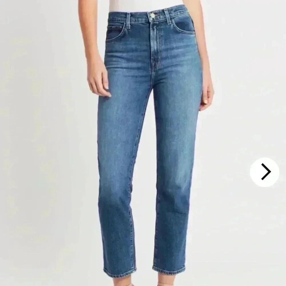 J Brand Jules High Rise Straight Jeans Sz 26